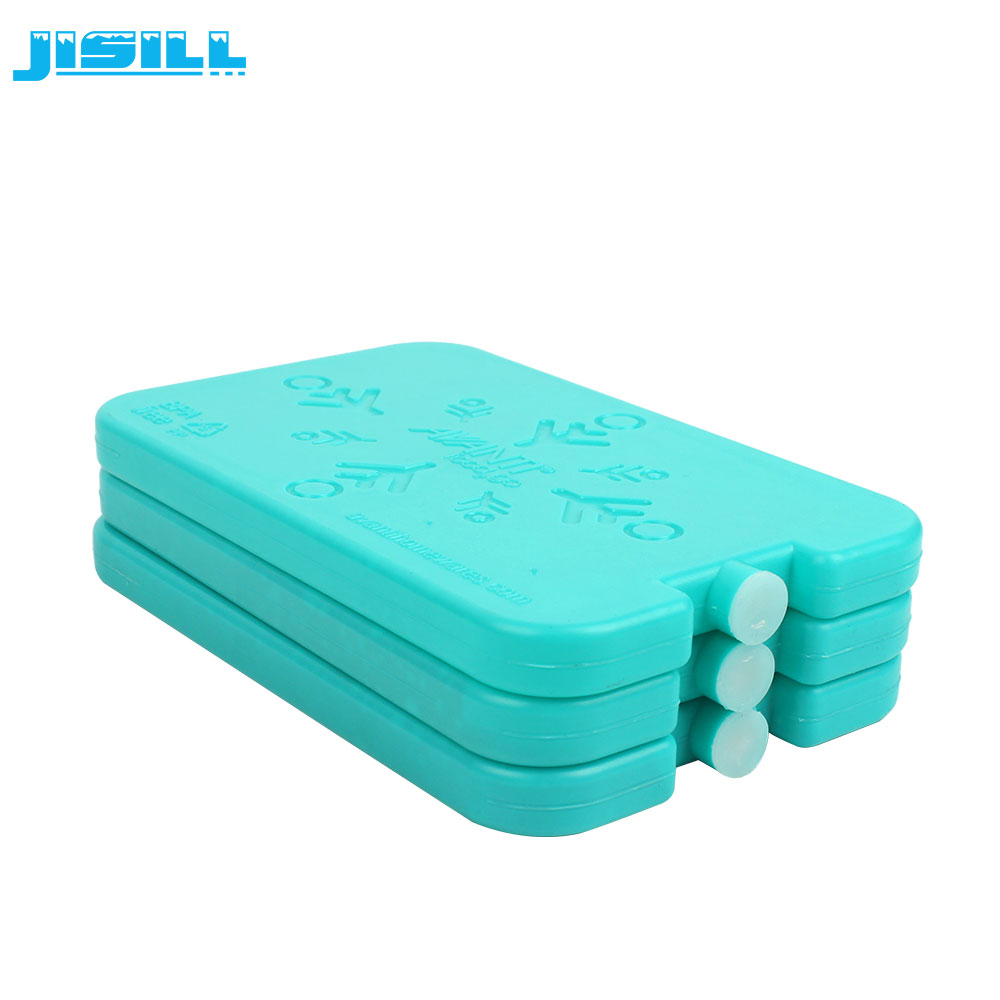 HDPE Material Hard Plastic Reusable Slim Lunch Food Ice Pack For Cooler Bag