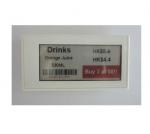 electronic shelf label e-paper label price tag for supermarket and retail store