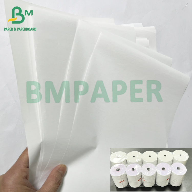  48gsm 55gsm recyclable POS paper Jumbo roll for cash registers