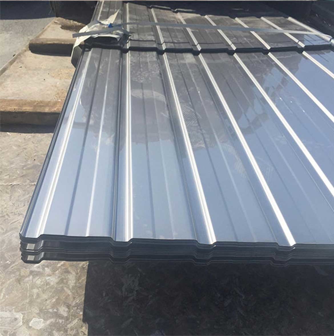 T shaped Grey Color Coated Steel Roof Sheet PPGI PPGL manufacturer best price supplier