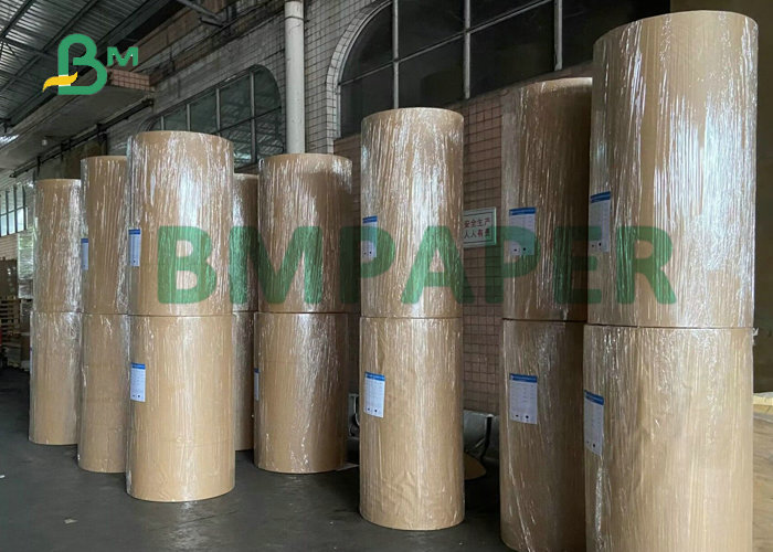 Eco - friendly Wood Pulp Hi- bulky Paper 65g 70g In Reels For Printing Books