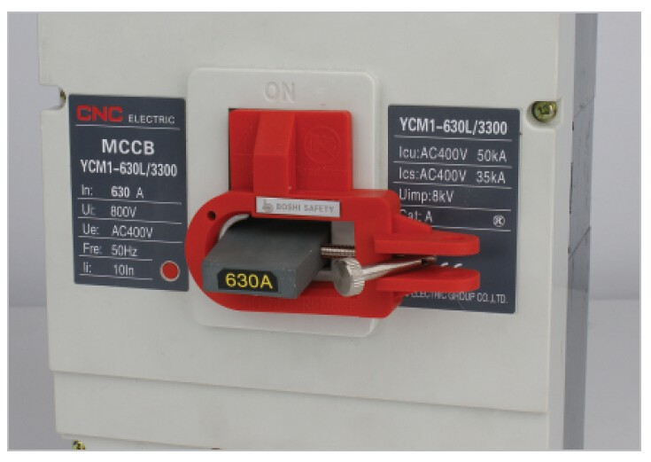 Large Type circuit Breaker Lockout BD-D16, Easily Installed Convenient Electrical Lockout without tools