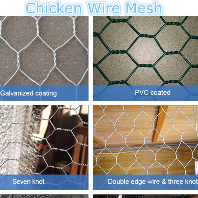 1/2&quot; Hex Chicken Wire Mesh Manufacture Factory Netting