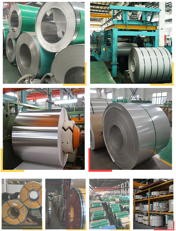 Cold Hot Rolled Steel Coil Thickness 1mm 2mm 3mm 409 304 321 316l Stainless Steel Coil Strip 1