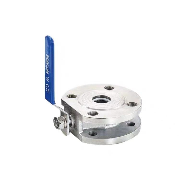 Thin Wafer Flanged Italy Stainless Steel Ball Valve