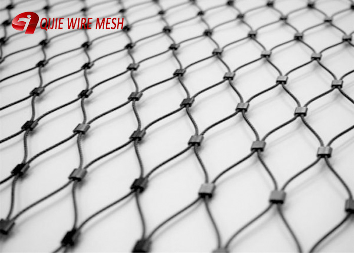 stainless steel ferruled rope mesh 