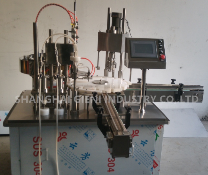 30 Bottles Per Minute Output Perfume Filling Machine with Two Nozzles