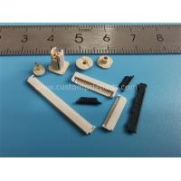 China Black Micro Mold Plastics Injection Molding Insert FPC SMP Connector on sale
