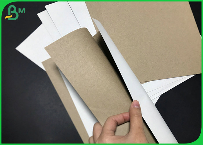 Eco Friendly Recycled Pulp 150gsm 170gsm White Top Kraft Liner Board Sheets 