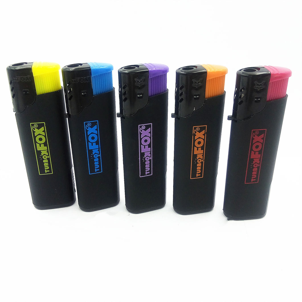 Hunan Dongyi High Quality Colorful Windproof Gas Lighter Dy-F002