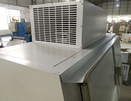 Painted Steel Commercial Ice Freezer With Top Mount Refrigeration System OEM Size 0