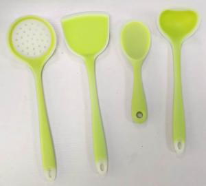 China Kitchen Utensil Silicone Mold Tools 4 Pieces Cooking Set BPA Free FDA Approved wholesale