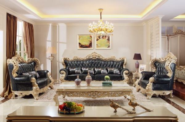 Luxury Classic Living Room Furniture1 2 4 Sofa Sets Online Direct
