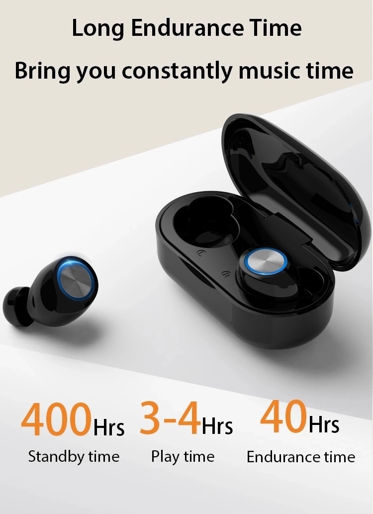 Wholesale Sports Tws Handsfree Touch Control Bluetooth 5.0 Multimedia Earphone Stylish Earbuds