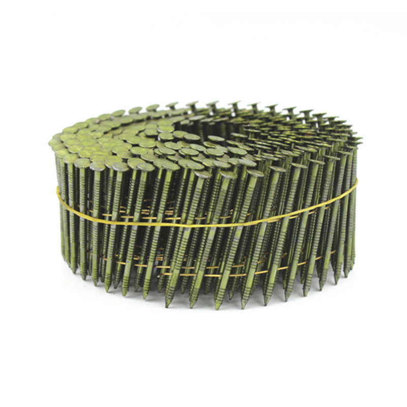 16 Degree 2.5*65mm Galvanized Wire Welded Coil Ring Nails