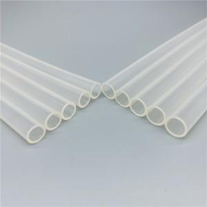 China Platinum Cured LFGB Heat Resistant Silicone Tubing , 50A Soft Silicone Tubing on sale 