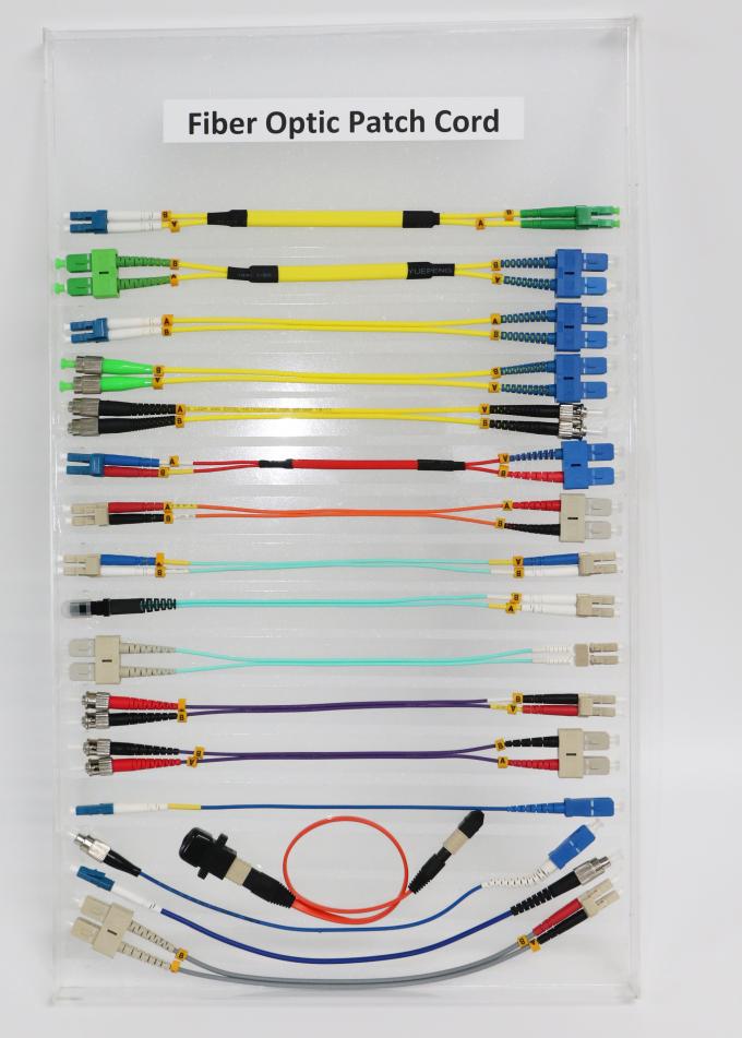 D4 SMA Fiber Optic Pigtail with Simplex , Duplex Optical Fiber Cable 0
