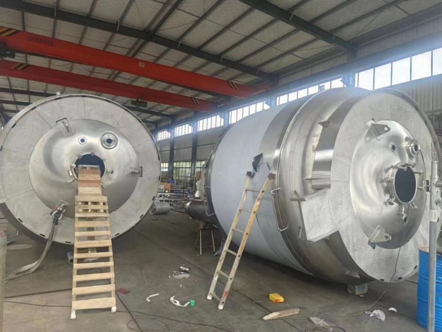 200L-20000L Stainless Steel Aseptic Mixing Storage Reactor Buffer Tank Ace with Agitator