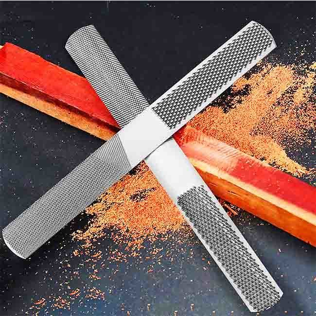 Four in One Steel Wood File Fitter Multi-Function File Sharping Wood and Metal Tools Rasp Hand File