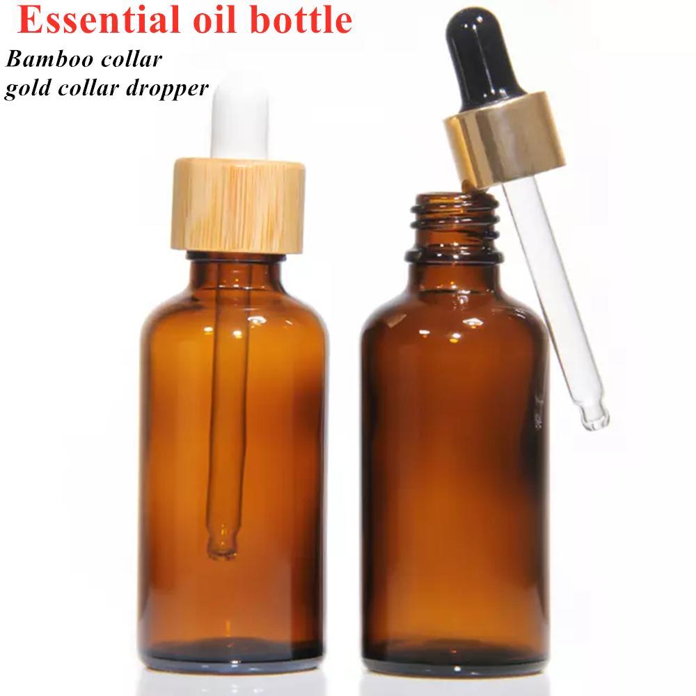 Wholesale Cheap Cosmetics Skin Care 10ml 20ml 30ml 50ml 100ml Empty Round Essential Oil Glass Dropper Bottle