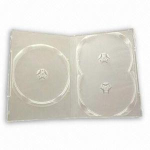 China 14mm Three-disk DVD Case, Made of Virgin PP on sale 