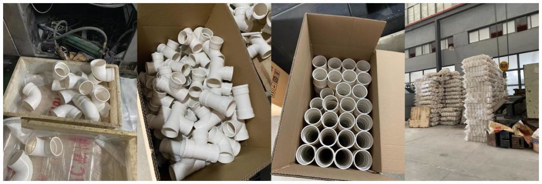Factory DIN GB UPVC Plastic Pipe Coupling Tee Elbow Pipe Fittings