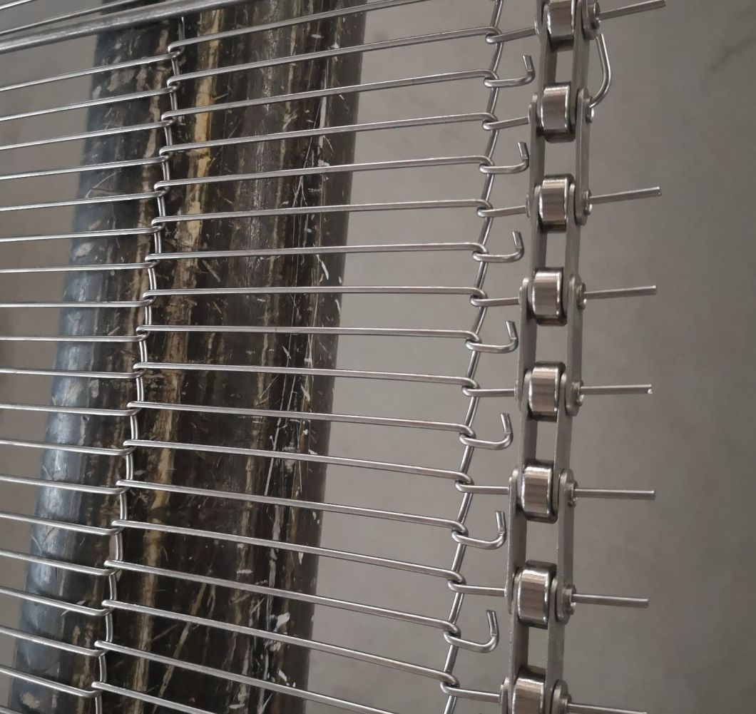 Stainless Steel Double Wire Balanced Weave Conveyor Belt