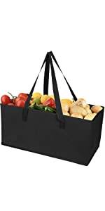 reusable grocery bags, reusable shopping bag, shopping cart bags, grocery bags with handles