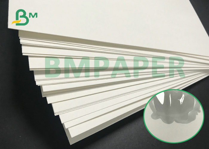 0.6MM 0.7MM 1.1MM Fast Absorption Natural Wood pulp White Coaster Board 