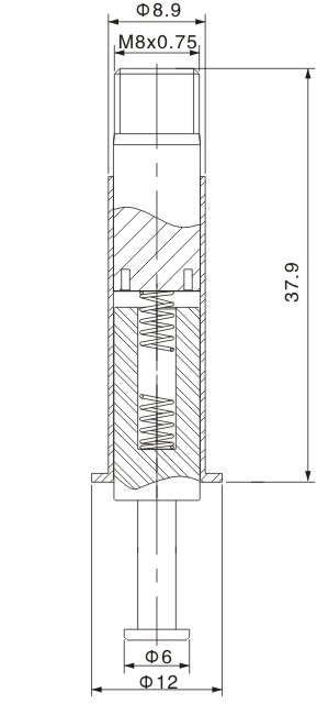 Dimension of BAPC209030031 Armature Assembly: