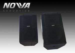 China High Power Full Range Speakers For Event And Nightclub , BlacK Panit on sale 