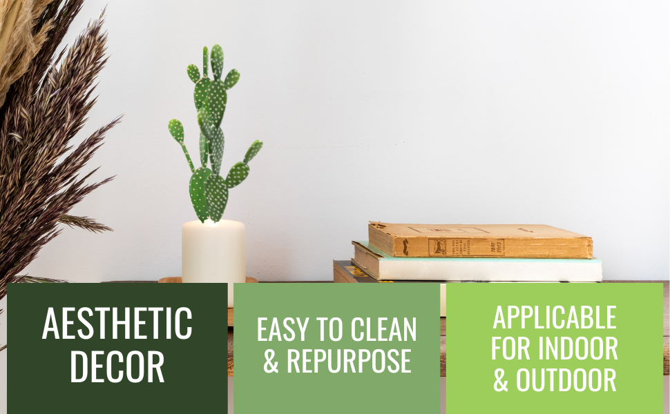 Premium Unpotted Succulent Plants Artificial Realistic Textured Succulents Fake for DIY Faux Cactus