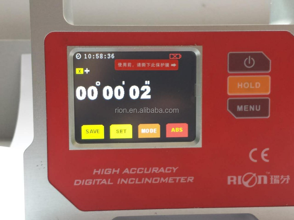 DMI900 New Touch Screen Inclinometer Digital Dual axis With Best Accuracy 0.001 .