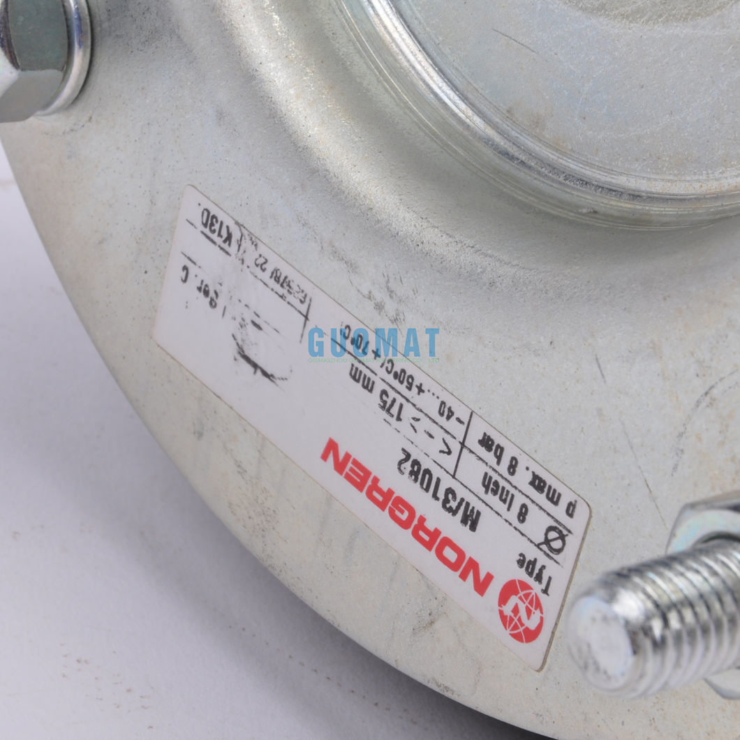 M/31082 Norgren Air Springs Made by Contitech Fd138-18 Ds Double Convolution Air Actuator 8&quot; X 2