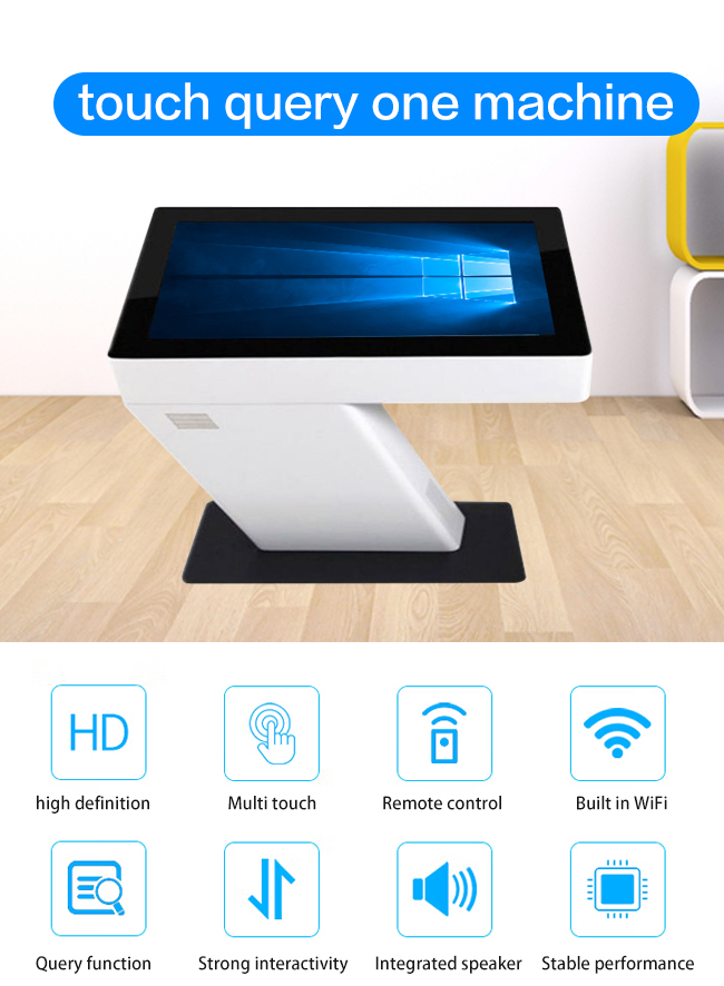 Display Interactive Touch Screen Monitor Smart Table Touch Screen Digital Touch Coffee Table
