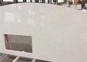 Unique Private Prefab Kitchen Countertops Carrara White Quartz