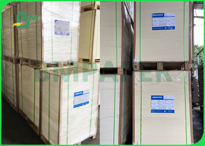 16PT 1 Side Coated White Reverse Cardboard For Pharmaceutical Box 77 x 110cm
