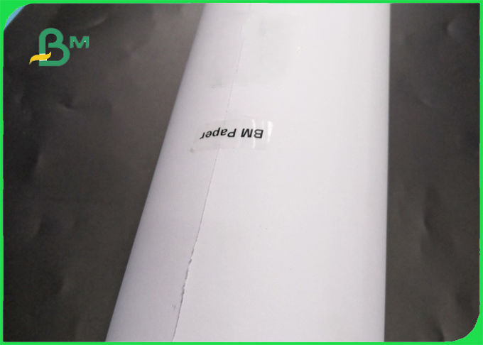 24'' 36 " * 50m Plain CAD Drawing Paper Roll For Apparel Factory 80GSM