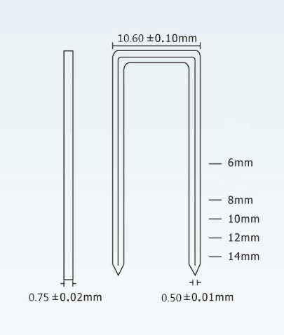 Staple Pin 13/6 for Manual Stapler Hand Tacker