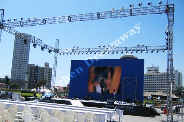 outdoor led screen rental for stage