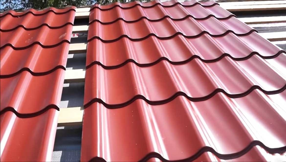 Red Color Coated glazed steel Roof Sheet PPGL wholesale price