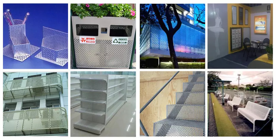 1mm thickness perforated metal/Aliminum perforated sheet/Circle hole shape perforated mesh sheet
