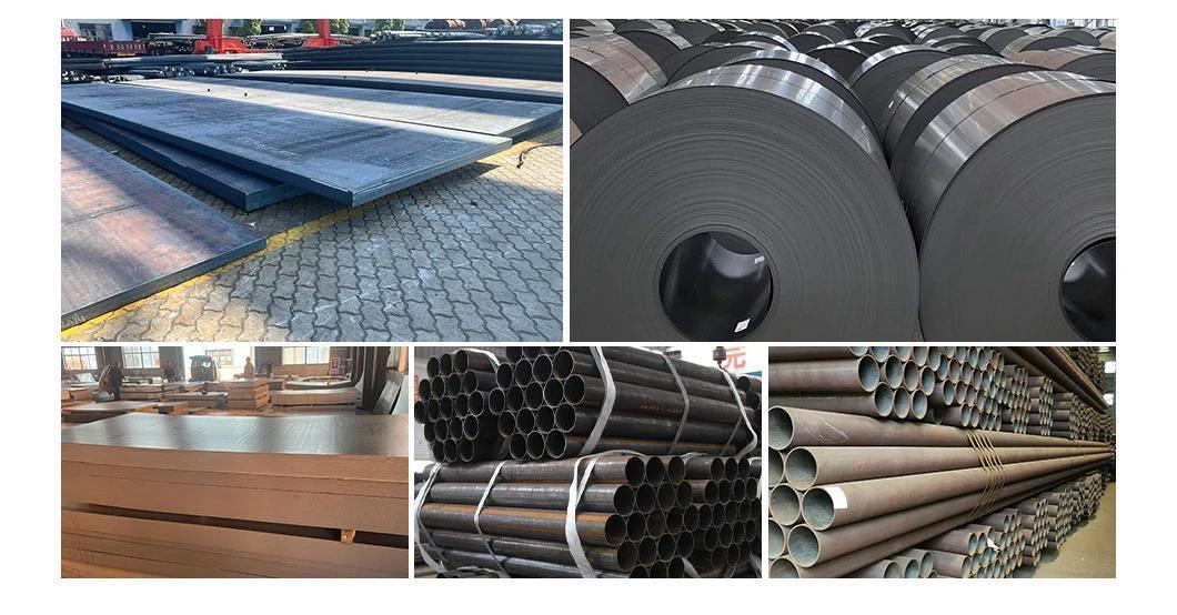 ASTM A53 A106 Grade B Black Iron Pipe SSAW Sawl API 5L Spiral Welded ERW Carbon Steel Pipe