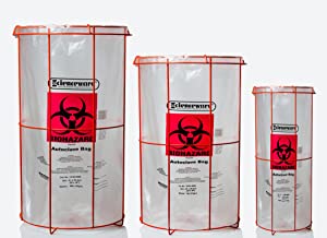 poxygrid bag holders, holder for biohazard bags