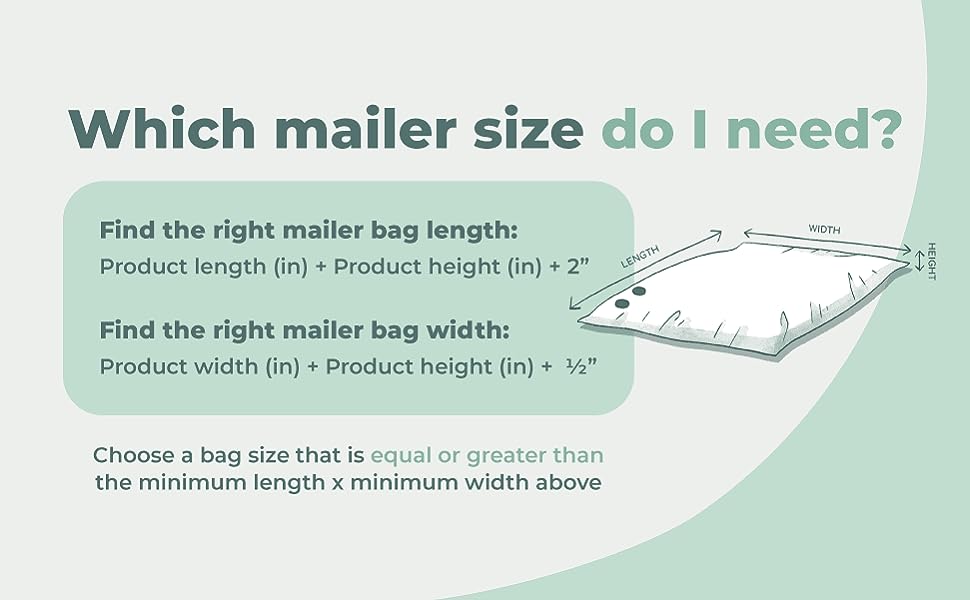 mailer bags calculator