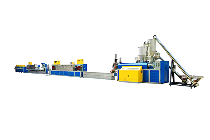 CE ISO Plastic PET PP Strap Making Machine Extruding Production Line 0