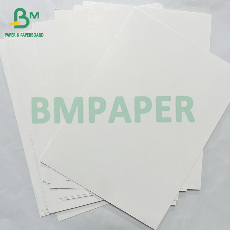 250gsm Recyclable Kit 6 Oilproof Food Bleach Card For French Fries Packaging 