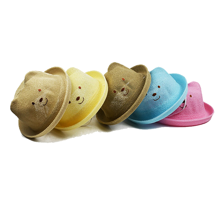 Cat ears children's Korean version of the bear kid summer hat 