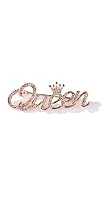Queen Crown Brooch Pins for Women