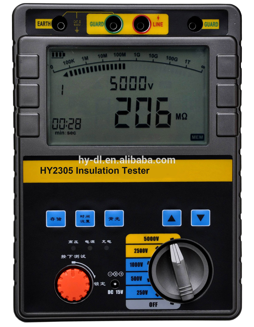 insulation resistance tester HY2000